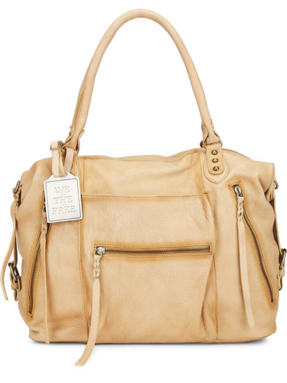 We The Free Baby Emerson Tote Bag Color Italian Straw